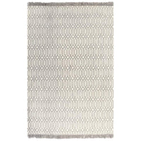 Thumbnail for Kelim-Teppich Baumwolle 120x180 cm mit Muster Taupe