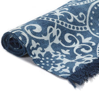 Thumbnail for Kelim-Teppich Baumwolle 160x230 cm mit Muster Blau