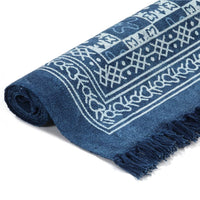 Thumbnail for Kelim-Teppich Baumwolle 120x180 cm mit Muster Blau