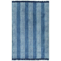 Thumbnail for Kelim-Teppich Baumwolle 160x230 cm mit Muster Blau