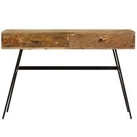 Thumbnail for Schreibtisch mit Schubladen Massivholz Mango 110×50×76 cm