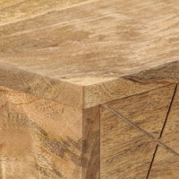 Thumbnail for Schreibtisch mit Schubladen Massivholz Mango 110×50×76 cm