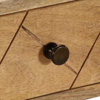 Thumbnail for Schreibtisch mit Schubladen Massivholz Mango 110×50×76 cm