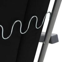 Thumbnail for Klappbare Gartenstühle mit Polstern 2 Stk. Schwarz