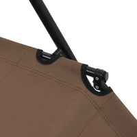 Thumbnail for Klappbare Sonnenliegen 2 Stk. mit Fußablage Braun