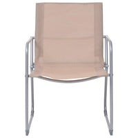 Thumbnail for 4-tlg. Garten-Lounge-Set Stoff und Stahl Taupe