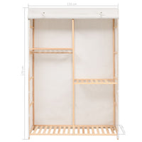 Thumbnail for Kleiderschrank mit 3 Ebenen 110 x 40 x 170 cm