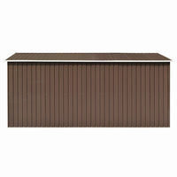 Thumbnail for Geräteschuppen 257x392x181 cm Metall Braun