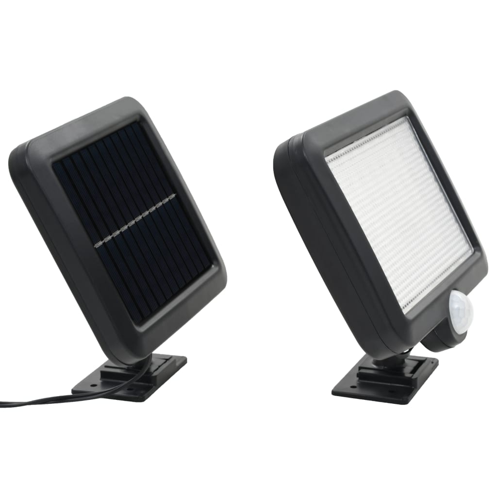 Solarlampe mit Bewegungsmelder LED-Leuchtmittel Weiß