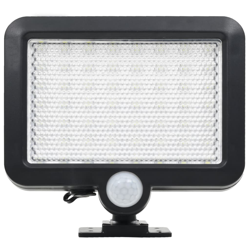 Solarlampe mit Bewegungsmelder LED-Leuchtmittel Weiß
