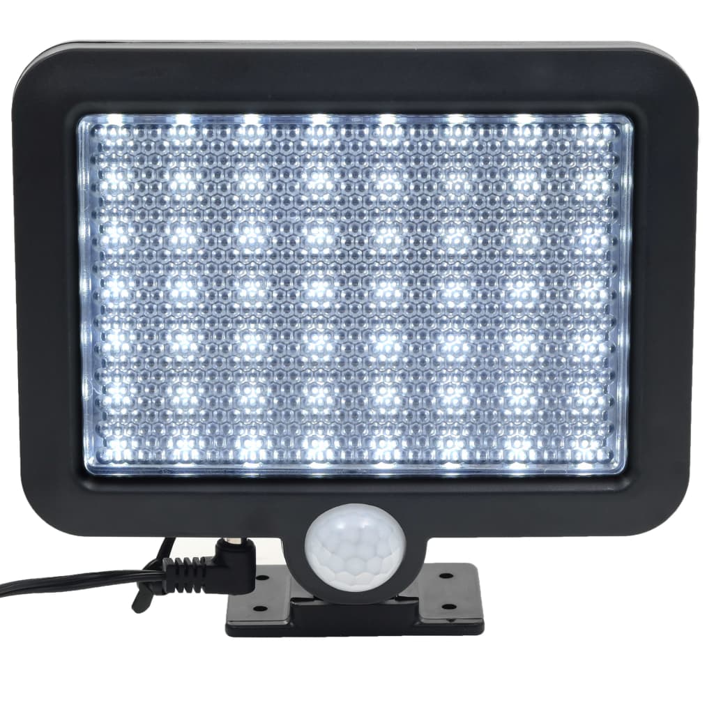 Solarlampe mit Bewegungsmelder LED-Leuchtmittel Weiß