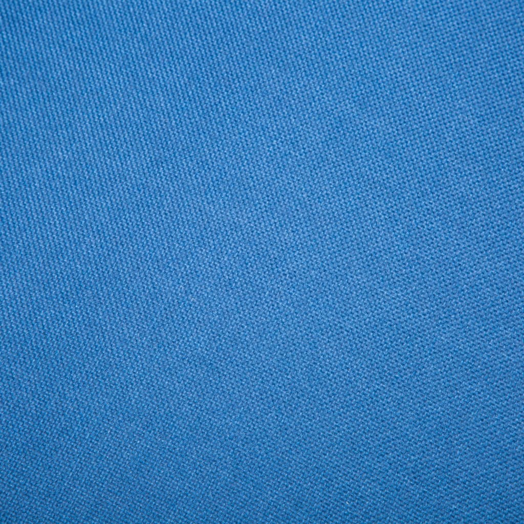 Sofa L-Form Stoff 171,5x138x81,5 cm Blau
