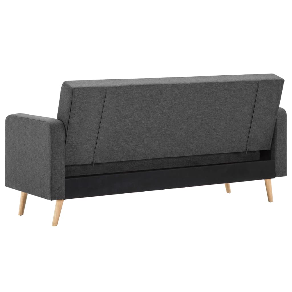 Sofa Stoff Dunkelgrau