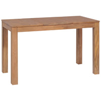 Thumbnail for Esstisch Massivholz Teak mit Natürlichem Finish 120x60x76 cm
