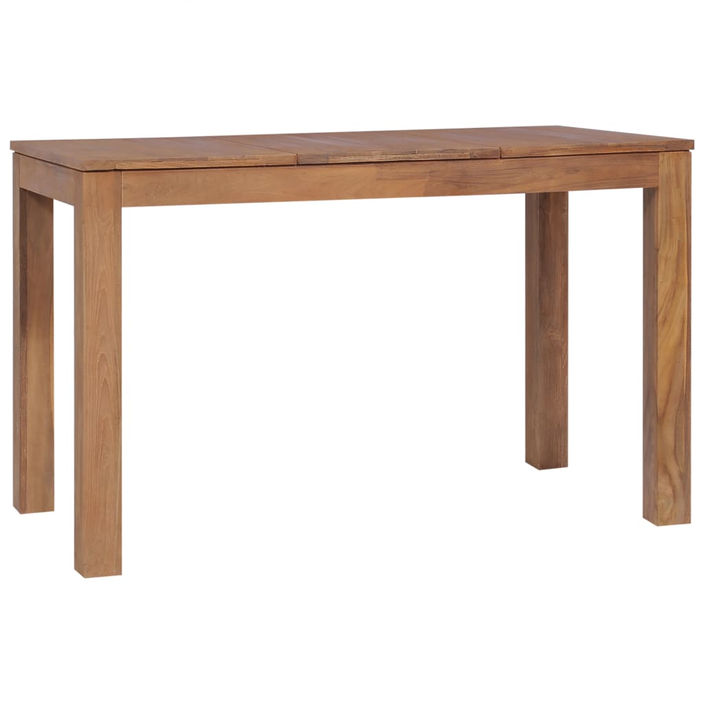 Esstisch Massivholz Teak mit Natürlichem Finish 120x60x76 cm
