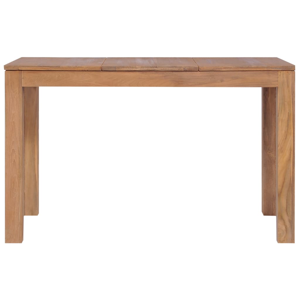 Esstisch Massivholz Teak mit Natürlichem Finish 120x60x76 cm