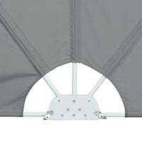 Thumbnail for Faltbarer Terrassen-Seitenfächer Grau 300×150 cm