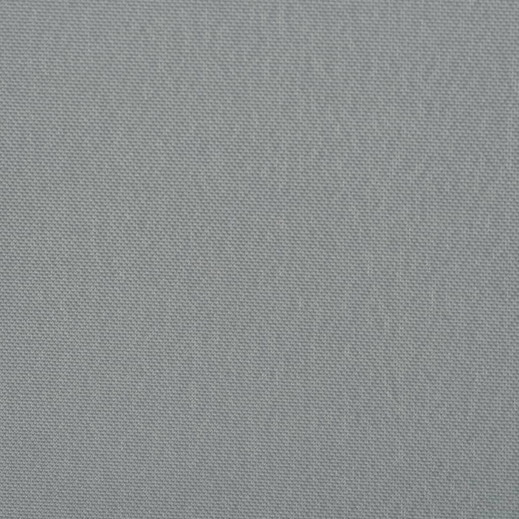 Faltbarer Terrassen-Seitenfächer Grau 400×200 cm