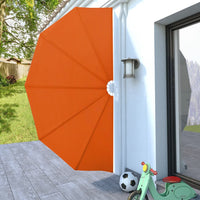 Thumbnail for Faltbarer Terrassen-Seitenfächer Terracotta-Rot 160 cm
