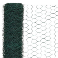 Thumbnail for Maschendraht Stahl mit PVC-Beschichtung 25×1,2 m Grün