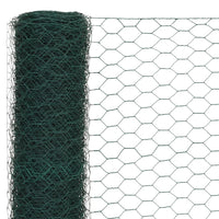 Thumbnail for Maschendraht Stahl mit PVC-Beschichtung 25×1,5 m Grün