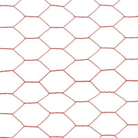 Thumbnail for Drahtzaun Stahl mit PVC-Beschichtung 25x0,75 m Rot
