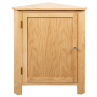 Thumbnail for Eckschrank 59x45x80 cm Massivholz Eiche