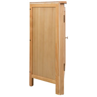 Thumbnail for Eckschrank 59x45x80 cm Massivholz Eiche