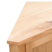 Thumbnail for Eckschrank 59x45x80 cm Massivholz Eiche