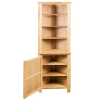 Thumbnail for Eckschrank 59 x 36 x 180 cm Massivholz Eiche