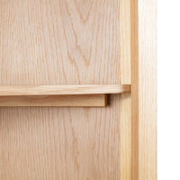Thumbnail for Eckschrank 59 x 36 x 180 cm Massivholz Eiche