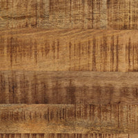 Thumbnail for Couchtisch Raues Mango-Massivholz und Stahl 110 cm