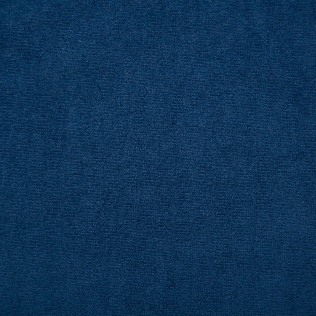 Chesterfield Sofa L-förmig Samtbezug 199x142x72 cm Blau