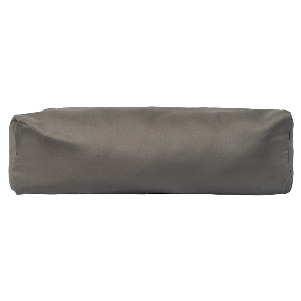 Palettenkissen 3-tlg. Grau Polyester