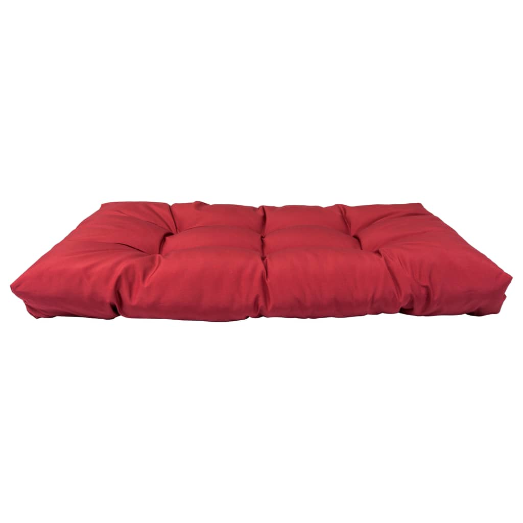 Palettenkissen 3-tlg. Rot Polyester