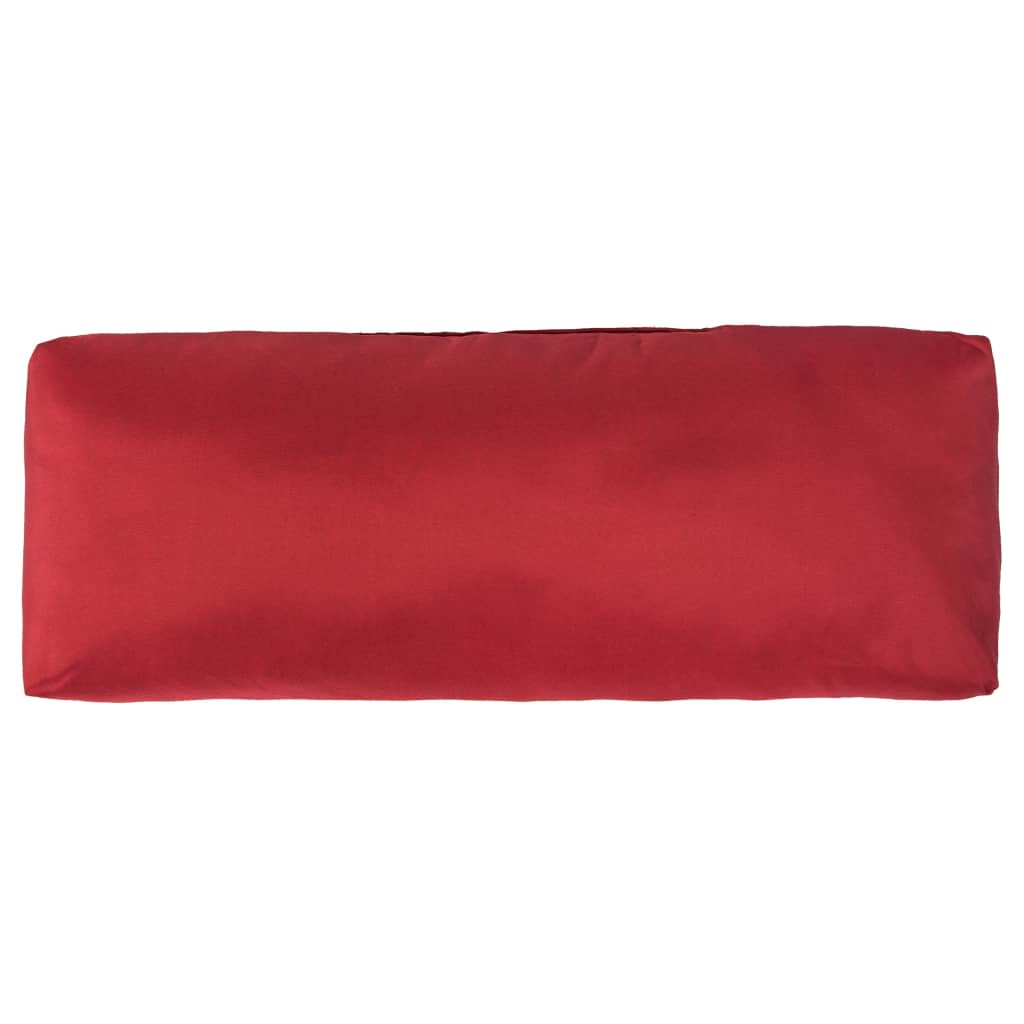 Palettenkissen 3-tlg. Rot Polyester