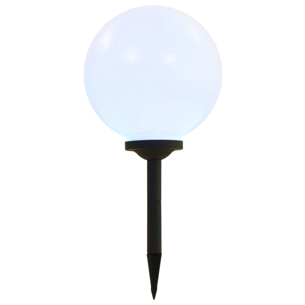 Outdoor Solarleuchten 2 Stück LED Kugelförmig 30 cm RGB