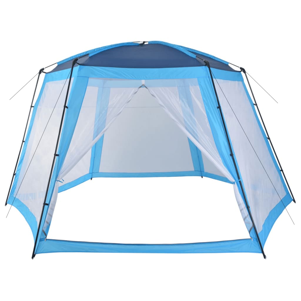Poolzelt Stoff 500x433x250 cm Blau