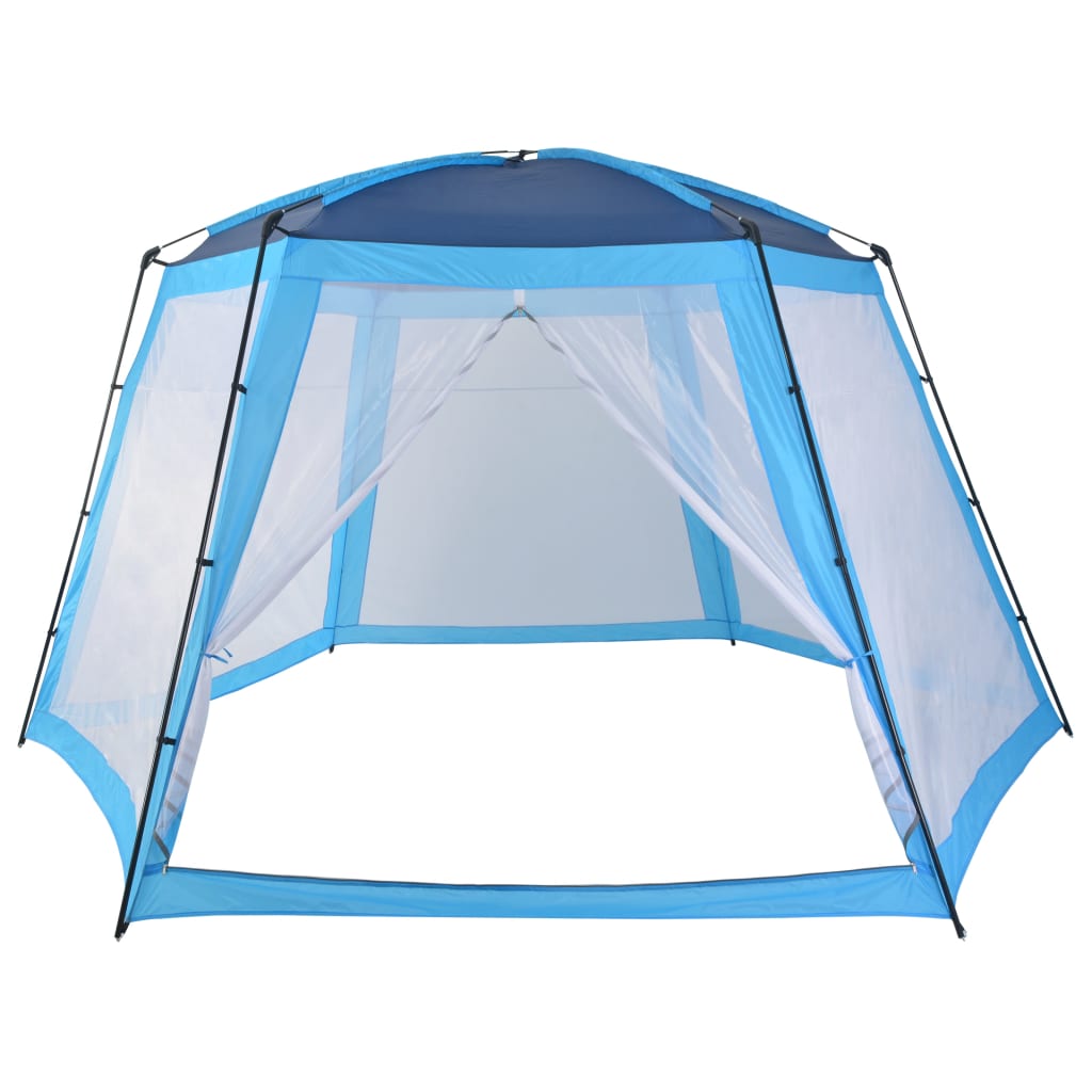 Poolzelt Stoff 500x433x250 cm Blau