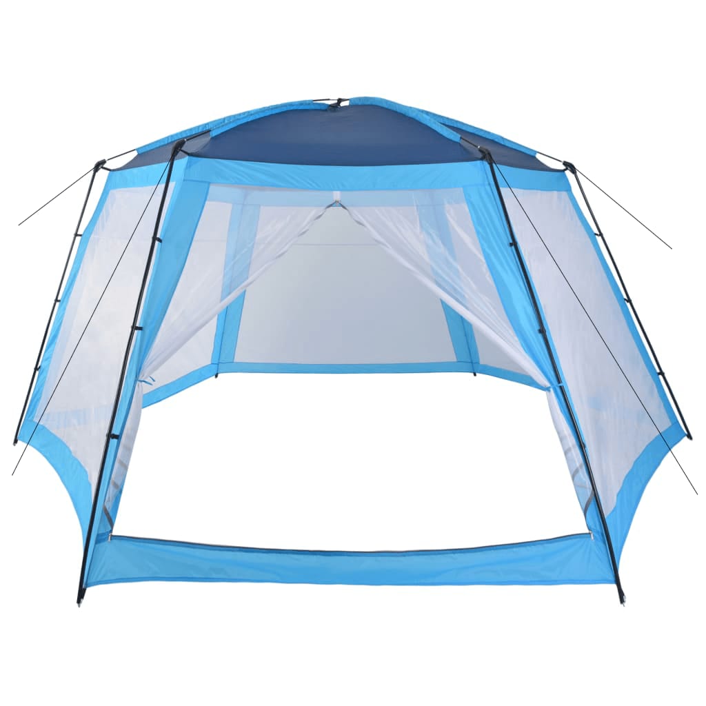 Poolzelt Stoff 590x520x250 m Blau