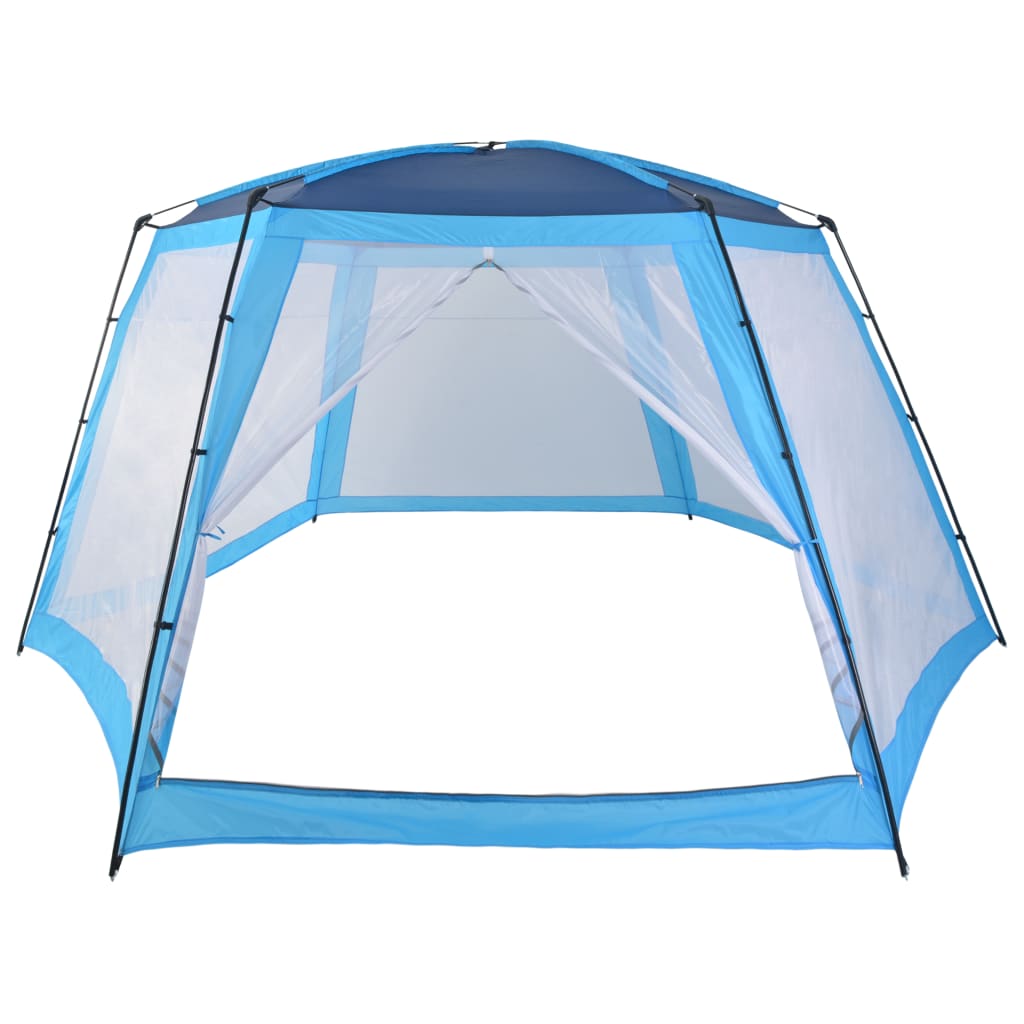 Poolzelt Stoff 660x580x250 cm Blau