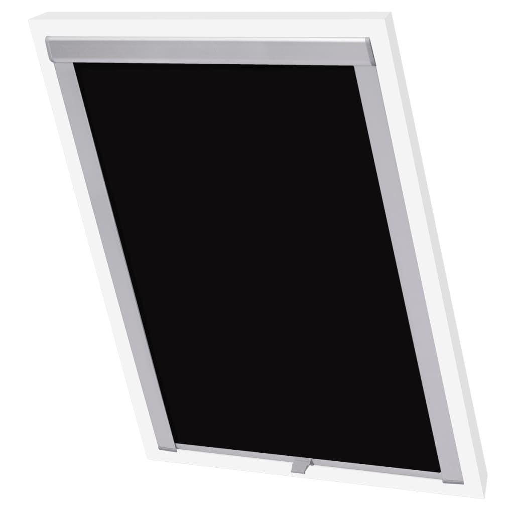 Verdunklungsrollo Schwarz CK02