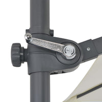 Thumbnail for Ampelschirm mit Stahlmast 250×250 cm Sandfarben