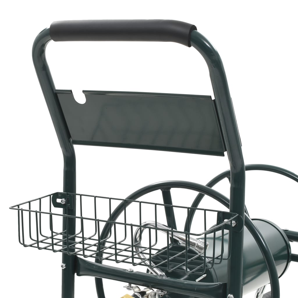 Gartenschlauchwagen mit 1/2" Schlauchanschluss 75 m Stahl