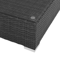 Thumbnail for 8-tlg. Garten-Lounge-Set mit Auflagen Poly Rattan Schwarz