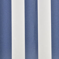 Thumbnail for Markisenbespannung Canvas Blau & Weiß 500×300 cm