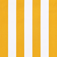 Thumbnail for Bistro-Markise Orange und Weiß 400 x 120 cm