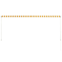 Thumbnail for Einziehbare Markise 300×150 cm Gelb und Weiß