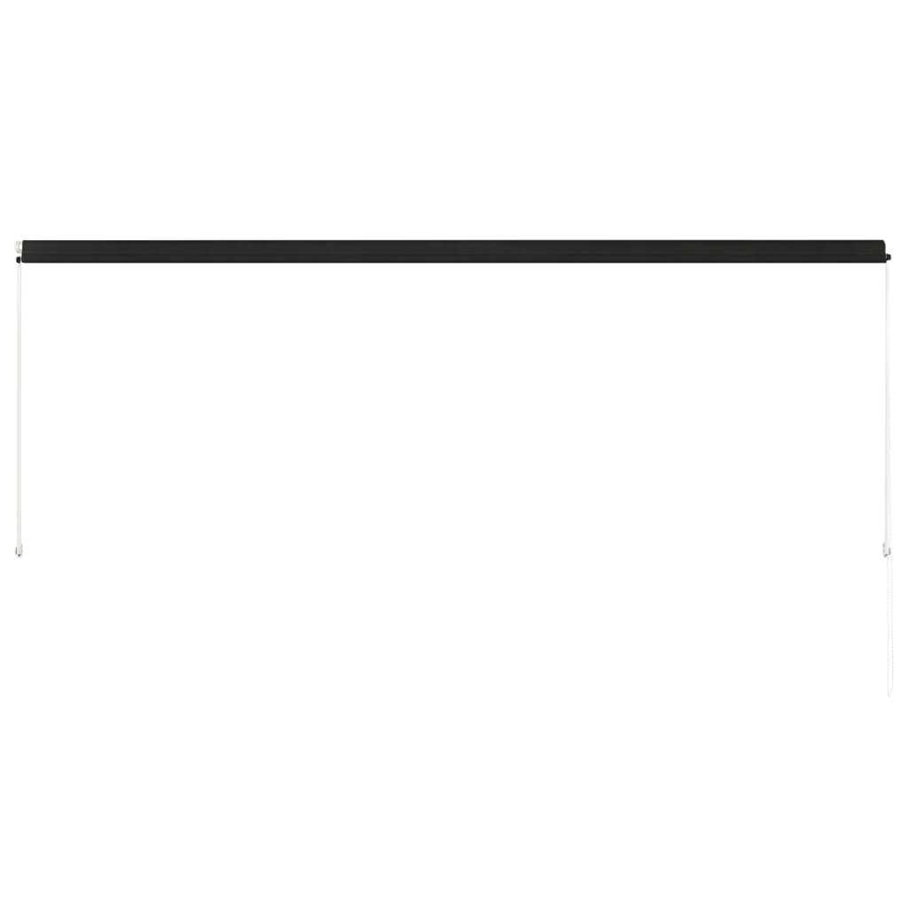 Einziehbare Markise 350×150 cm Anthrazit