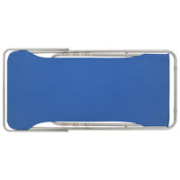 Thumbnail for Klappbare Strandstühle 2 Stk. Stahl und Oxford-Gewebe Blau